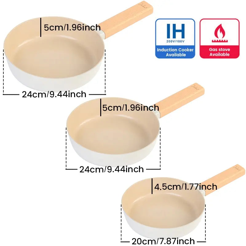 Ceramic European Style Non-stick  Frying Pan