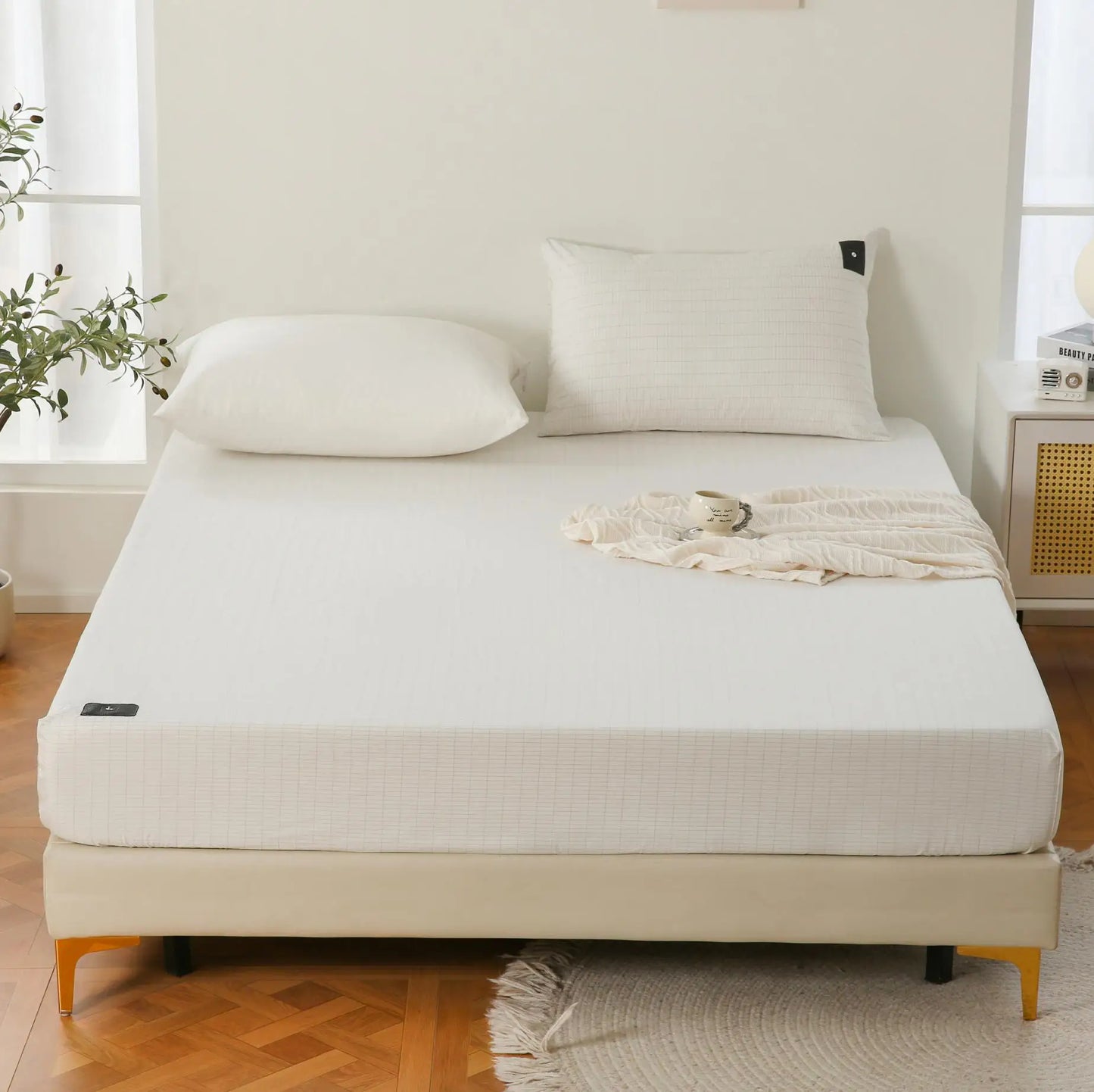 Organic Cotton Grounding Fitted Bed Sheet