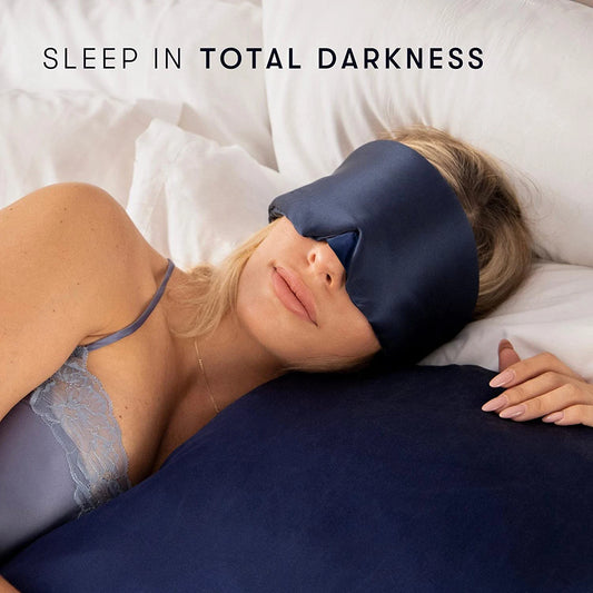 Luxury Silk Sleep Eye Mask with Wireless Bluetooth